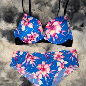 NEW Victoria's Secret PINK 36B Bra Large Panty